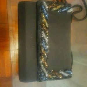 A Black after five bag Safire trim